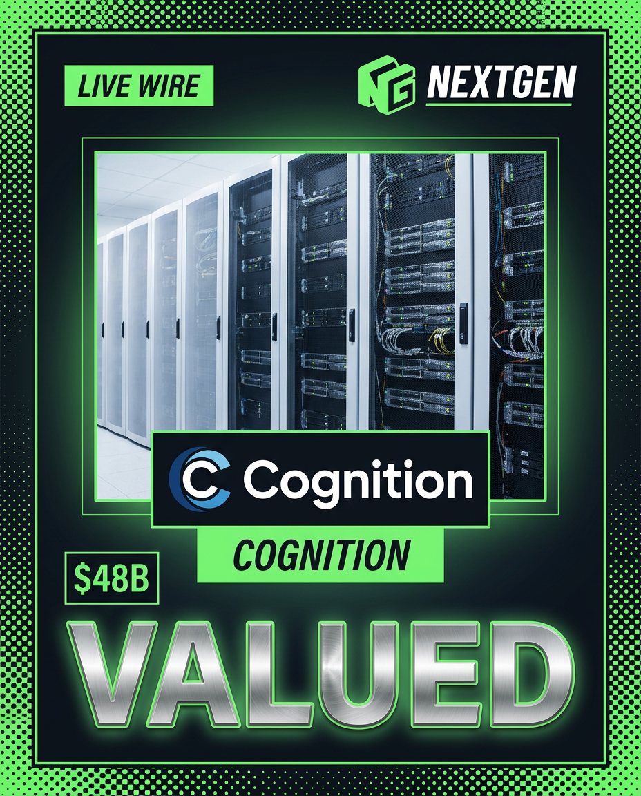 Cognition raised 2 billion dollars at a 48 billion dollar valuation.