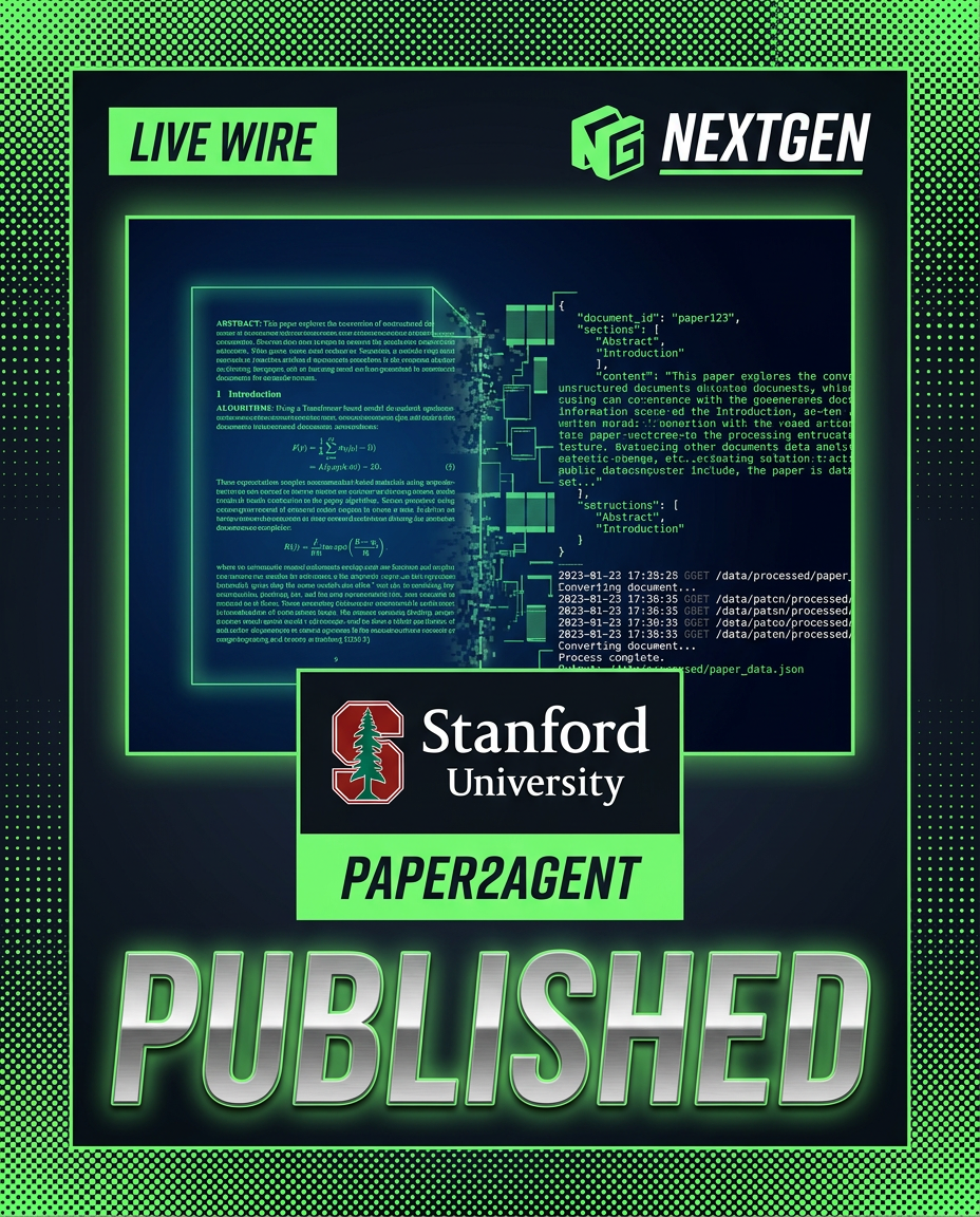 Stanford researchers published Paper2Agent to convert machine learning papers into code.
