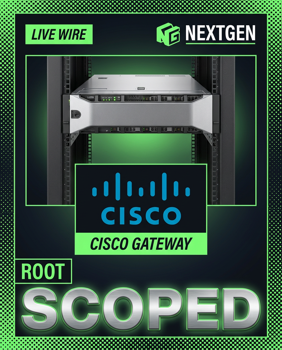 Cisco patched an active root flaw across its Secure Email Gateway appliances.