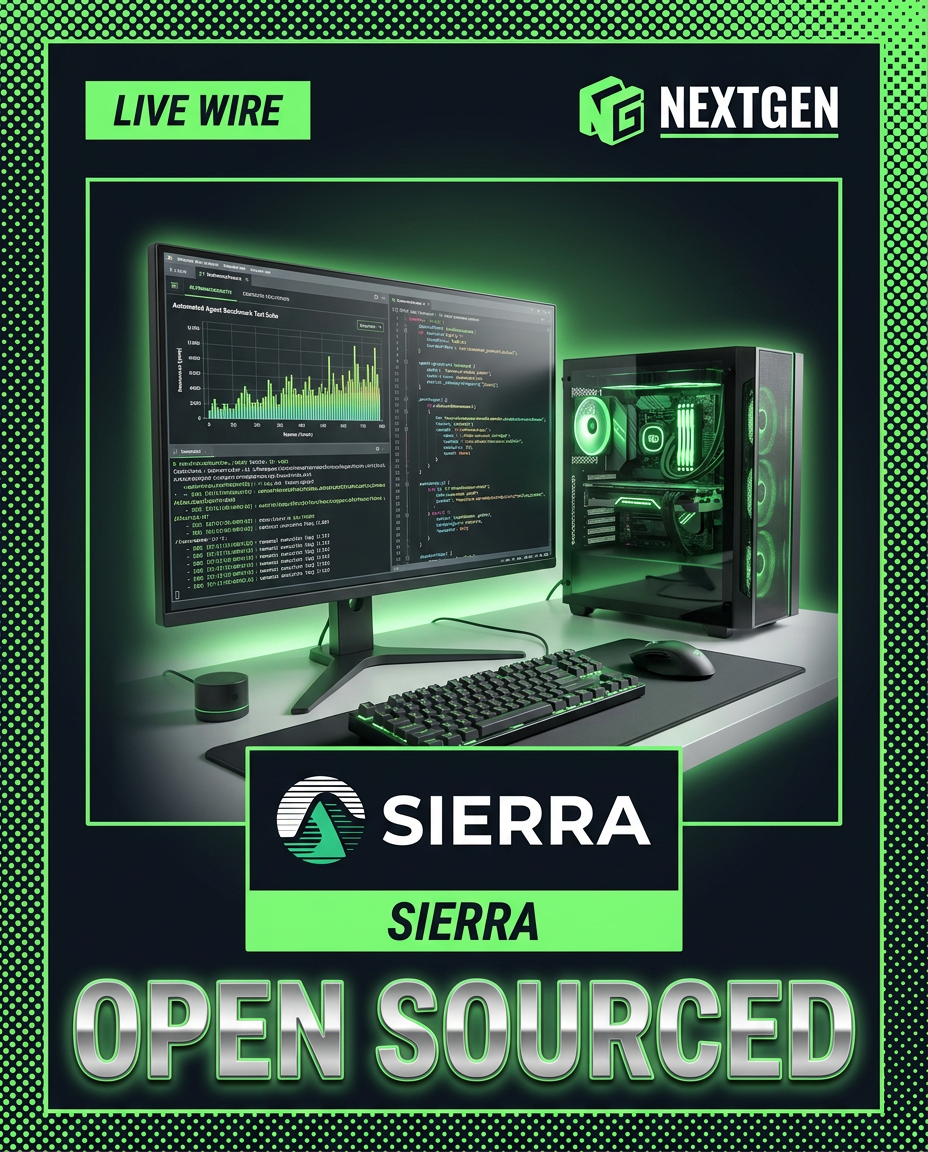Sierra open-sourced Hyper-tau-Bench to evaluate agent construction across multi-step tasks.
