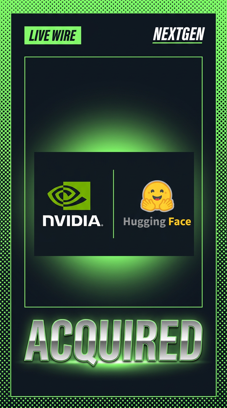 Nvidia nears a $12.9B acquisition of Hugging Face.