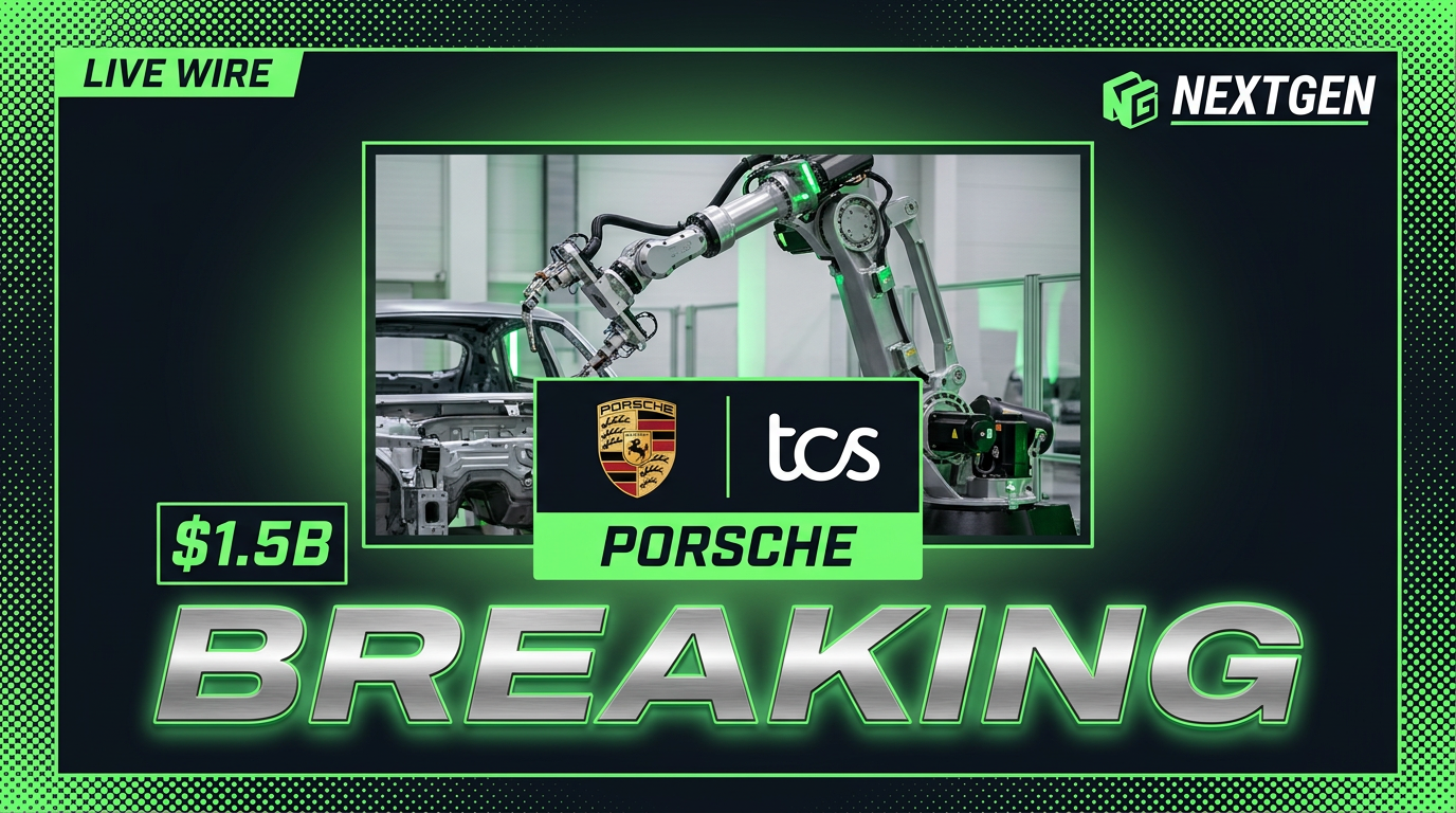 Porsche inks a $1.5B AI contract with TCS.