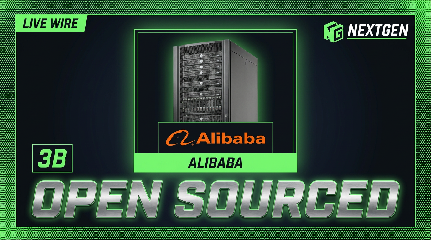 Alibaba open-sourced a 3B active parameter agent model.
